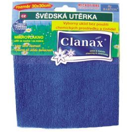 Clanax Švédská utěrka mikrovlákno 30 x 30 cm, 205 g 1 kus