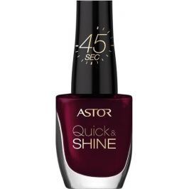 Astor Quick & Shine Nail Polish lak na nehty 302 Glass Of Wine 8 ml