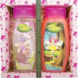 Bohemia Gifts & Cosmetics Kids Víla Johanka sprchový gel 250 ml + Víla Zuzanka šampon na vlasy 250 ml, kosmetická sada