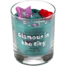 Bomb Cosmetics Půvabná měšťanka - Glamour in the City Candle Vonná přírodní, ručně vyrobena svíčka ve skle hoří až 35 hodin